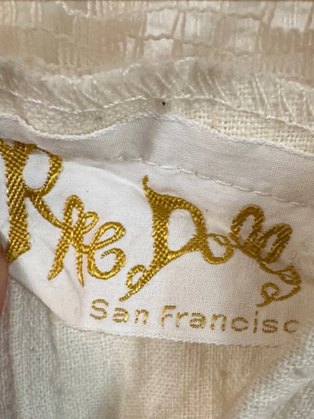 *RARE* RAE Dolls San Francisco Ivory Lace-Trimmed Two-Piece Maxi Dress - Picture 5 of 10